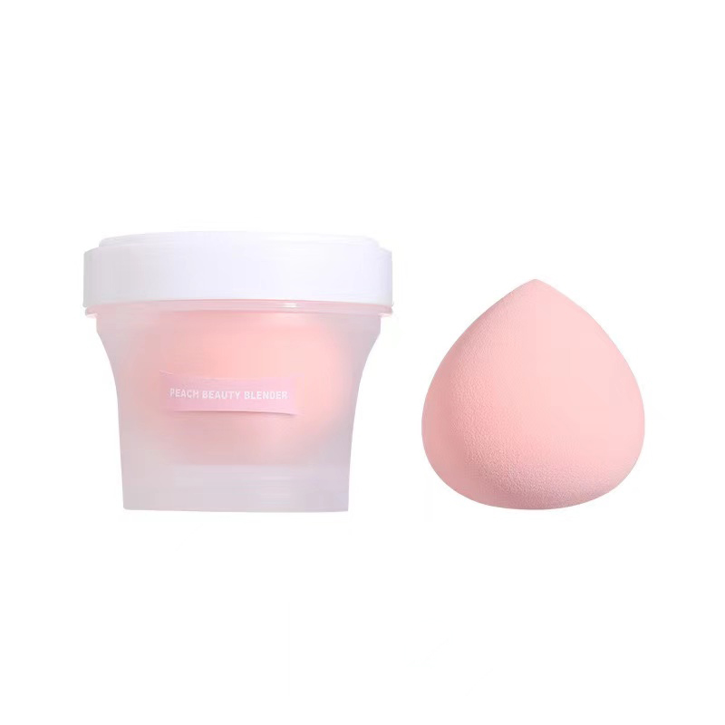 Peach Shape Makeup Sponge